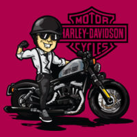 Harley Davidson Urban Biker T-shirt Design